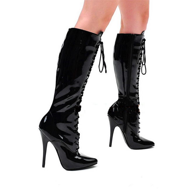 DOMINA-2020 bottes talons aiguilles pleaser noir taille 38 - 39